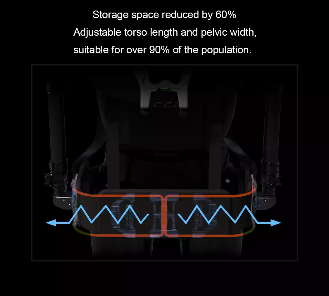FIT-U PRO symmetric folding design