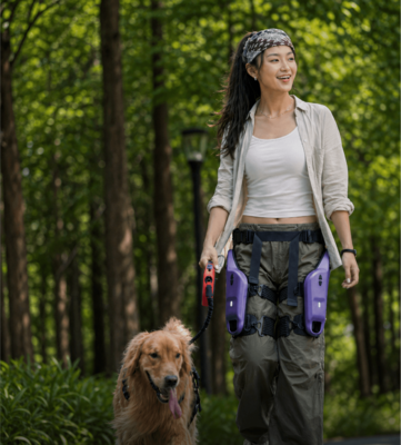 VIATRIX Range-Extending Power Exoskeleton Robot | FLOAT360 & AI Gait